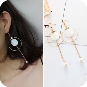 Gold Geometric elements earrings